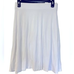 New York & Company White Skirt